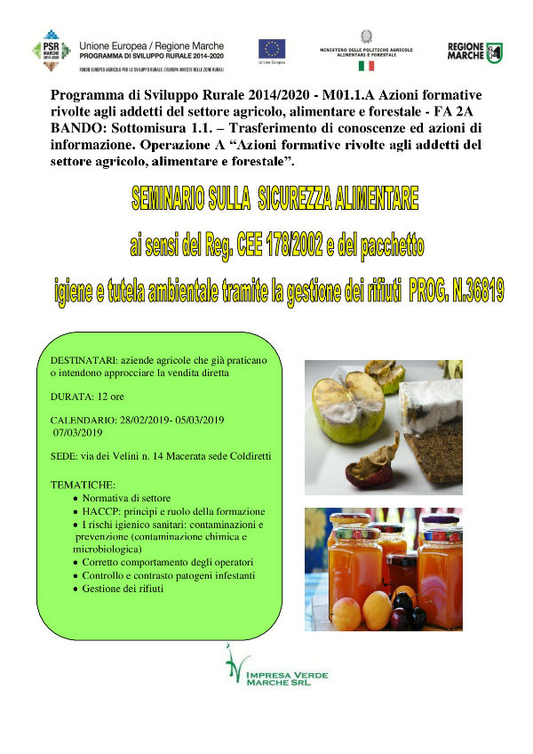 36819 LOCANDINA SICUREZZA ALIMENTARE-600